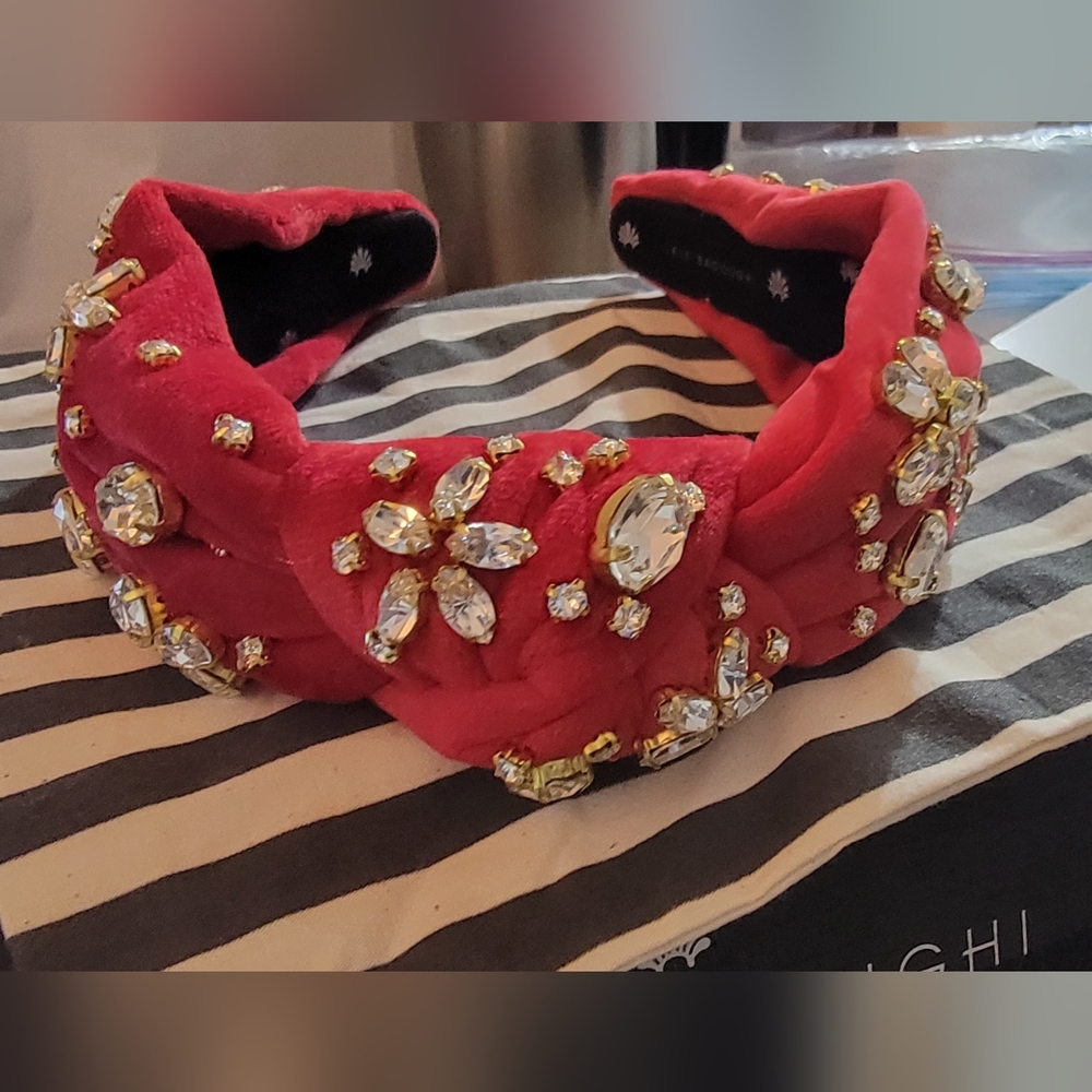 Lele Sadoughi Swarovski crystals